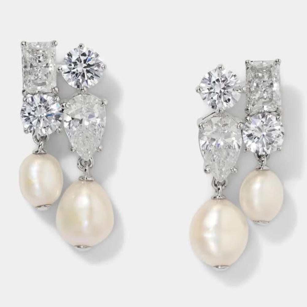 NADRI London Pearl Drop Earrings